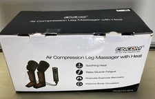 CINCOM CM-067A Air Compression Leg Massager with Heat, Calves & Thighs