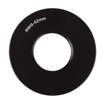 1PC RMS Female To M42 X 0.75mm Male RMS-M42 Microscope Objective Adapter Ring