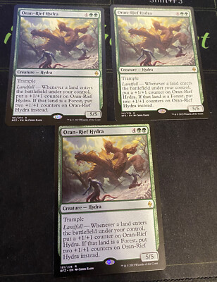 Oran-Rief Hydra x3 MTG Battle for Zendikar Magic the Gathering