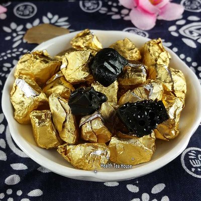 2009 yr Ripe Puer Chagao Gold Tin Foil Packing Shu Puerh Resin Tea Cream