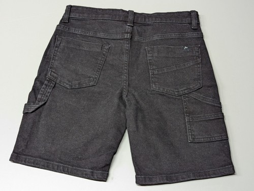 Art Class Girls Adjustable Waist Relaxed Tapered Shorts - Black - Size L 10/12 - Picture 3 of 3