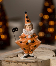 Bethany Lowe Halloween Masquerade Clown Girl TD2214