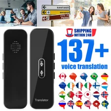 Language Translator Device 137+ Languages Supported Instant Offline Translation