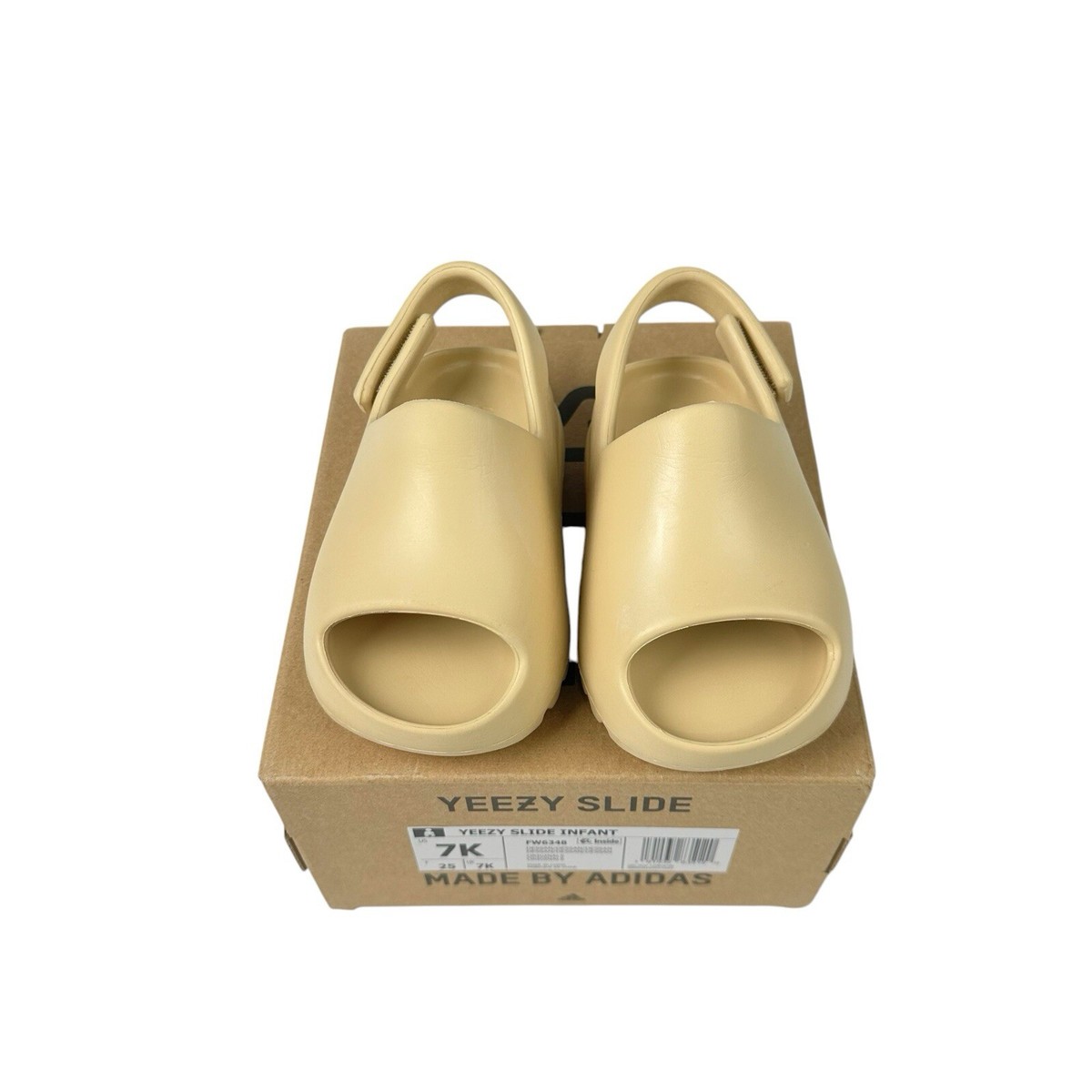 Adidas Yeezy Slide Desert Sand Infant Toddler 7K | eBay