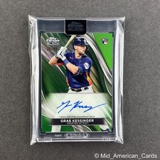 2024 Topps Chrome Black Grae Kessinger Green Refractor Auto #CBA-GK Rookie /99