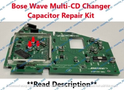 Bose Wave Music System Multi CD Disc Changer Capacitor Repair Kit