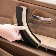 Right Side for BMW E90 328i Car Inner Outer Door Panel Handle Pull Trim Cover