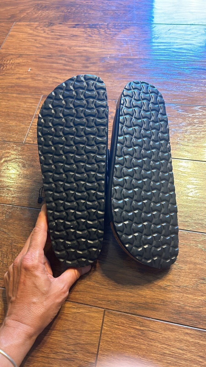 Porter and Ash Mens Classic Slide Buckle Sandals Black Size 10 NWT Porter and Ash Mens Classic Slide Buckle Sandals Black Size  main image 3
