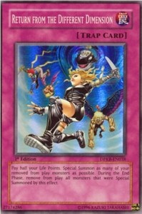 Return from the Different Dimension - DPKB-EN038 - Super Rare - Unlimited Editio