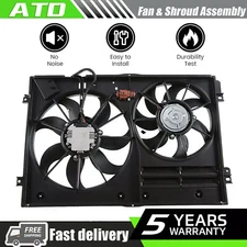 Radiator Engine Cooling AC Fan Assembly,For Audi A3 TT Quattro Volkswagen Passat