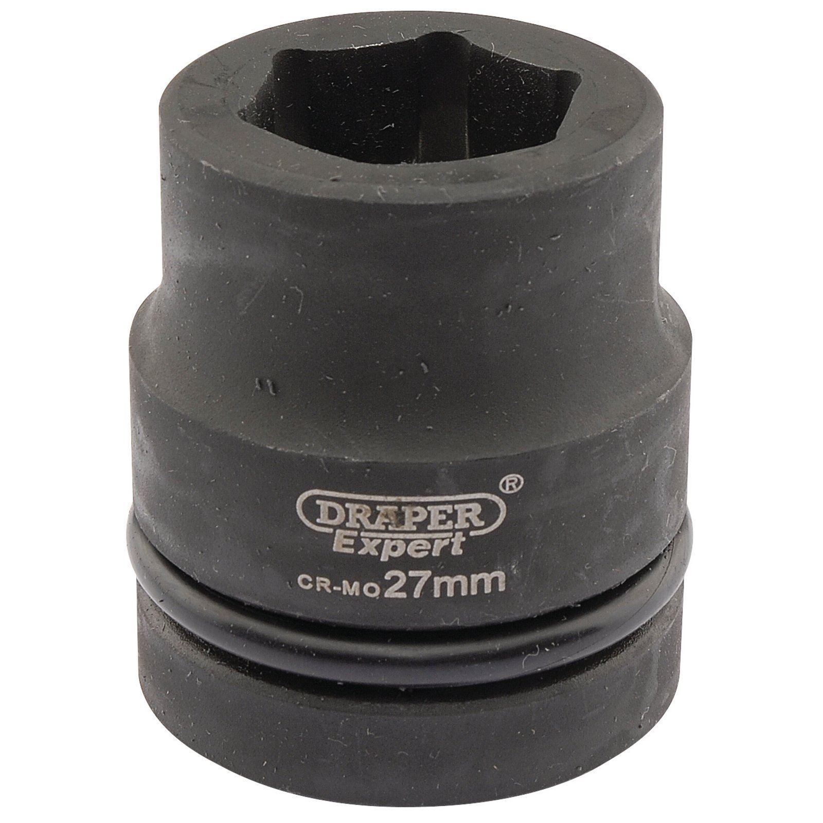 Draper Expert Expert 27mm 1"" Square Drive Hi-Torq 6 Point Impact Socket