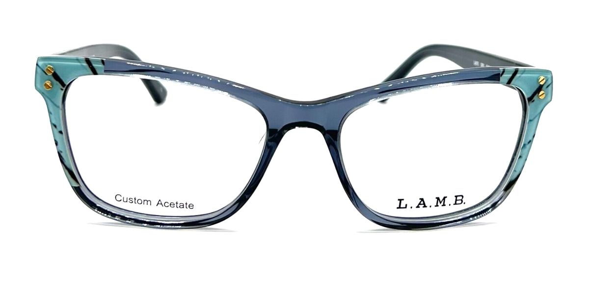 L.A.M.B. - LA075 GRY 53/17/140 - CRYSTAL GREY SKY BLUE NEW 