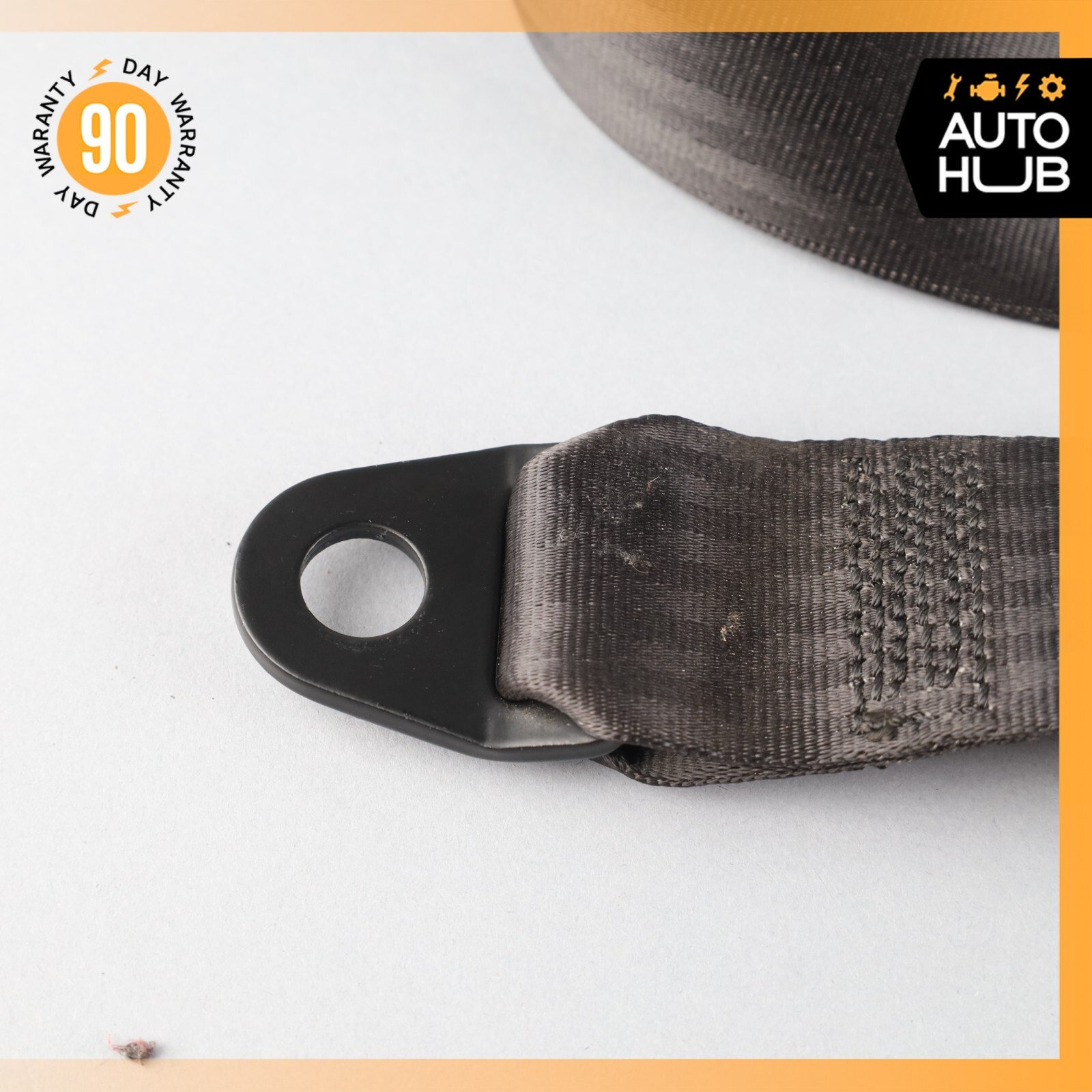 02-07 Maserati Coupe 4200 GT M138 Rear Right Passenger Side Seat Belt Black OEM