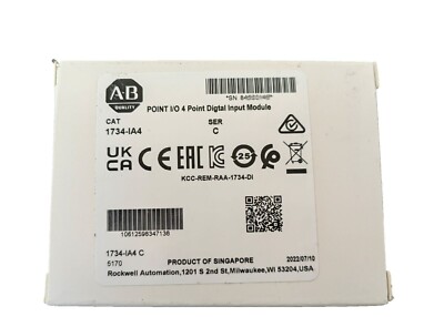 Allen Bradley 1734-IA4 POINT I/O 4 Point Digital Input Module Ser C 