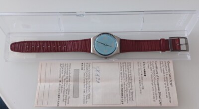 SWATCH  - Vintageuhr - ''GENT PLAZA'' - GX 121 - 1991 - NEU in OVP !-1.14