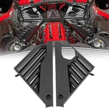 Engine Bay Panel Cover For Corvette C8 20-Up for GM Factory Style CARBON FIBER