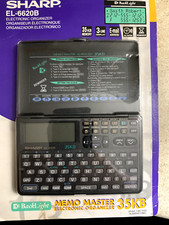 Sharp EL-6620B Vintage electronic organizer