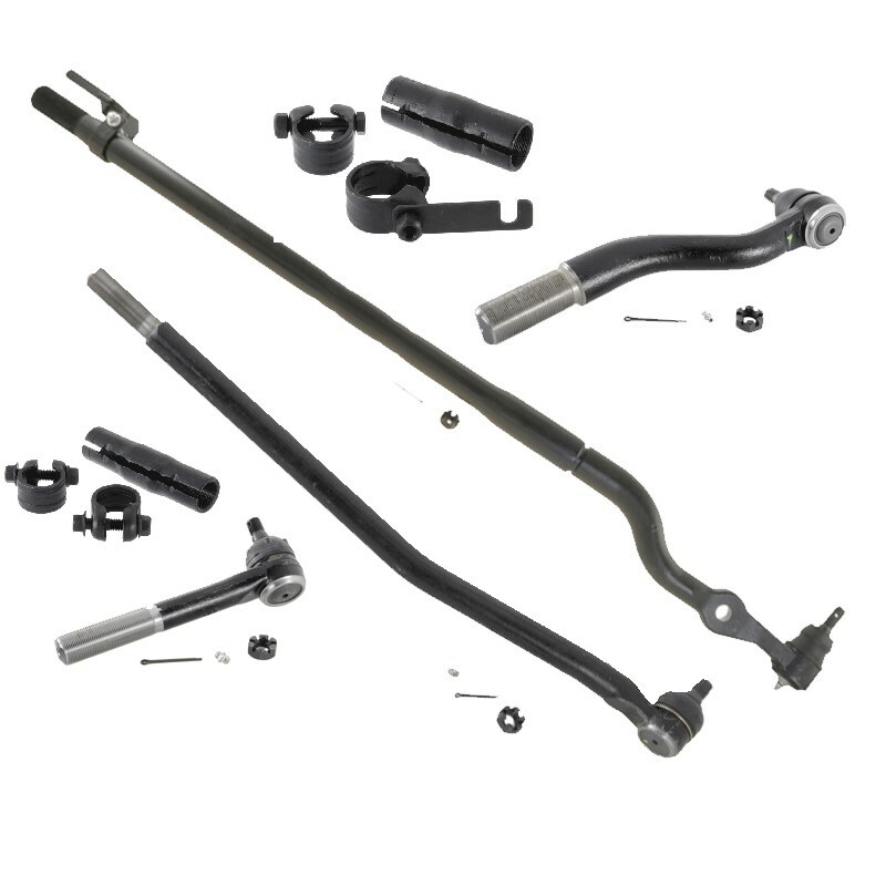Ford F-350 Super Duty 4wd Front Steering Kit Center Link Inner 