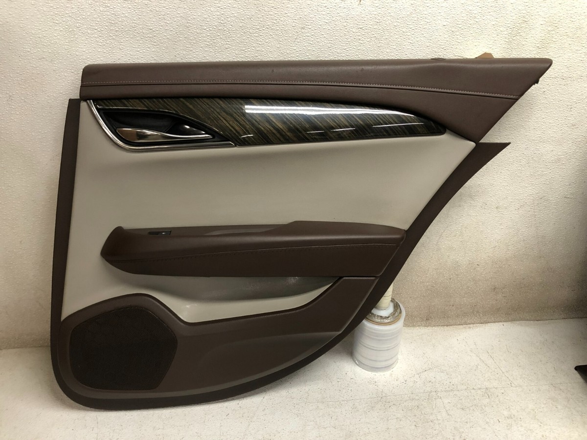 13-14 CADILLAC ATS REAR RIGHT PASS SIDE INTERIOR DOOR PANEL TRIM