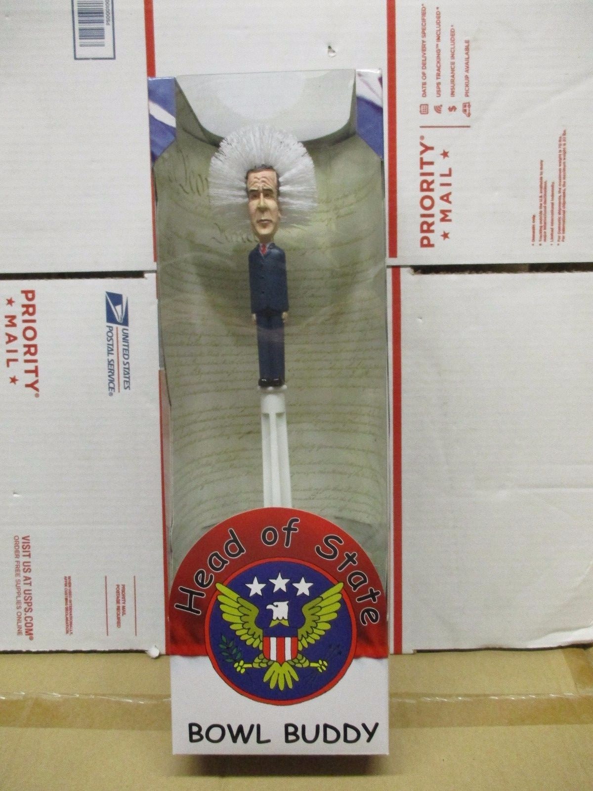 BUSH Cleaning Bowl Buddy Toilet Brush Gag eBay