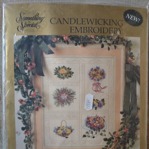 CANDAMAR Something Special Cross Stitch Kit - VICTORIAN NOSEGAY PICTURE 18 x 14" - Picture 2 of 7