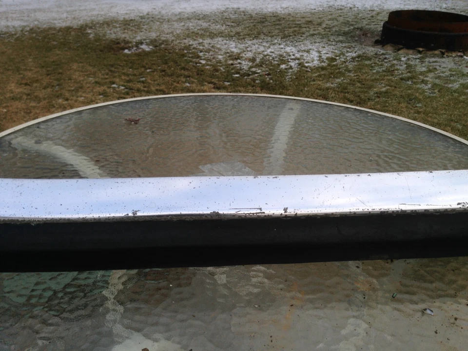 Vintage 1967 1968 1969 1970 1971 1972 Volvo 140 142 142GT 144 145 Parachoques trasero OE Foto 3 de 4