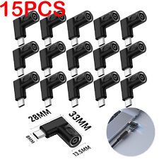 15x Laptop Charger Converter TO USB Type C PD Power Charging Cable Adapter 7909