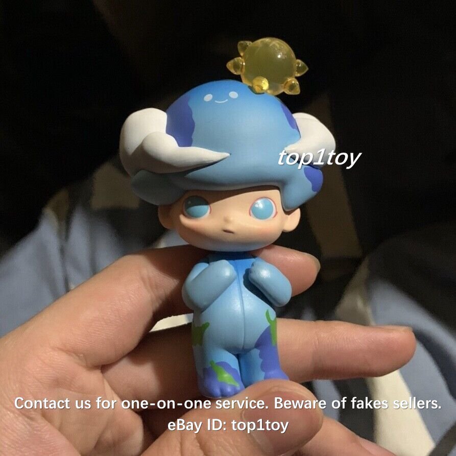 POP MART x DIMOO WORLD Space Travel Earth Baby Mini Figure | eBay