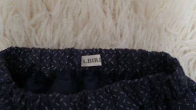 Jupe Fille A.Bird Bella - Taille 5T, Couleur Marine Avec Motif Blanc, Jamais Portée
