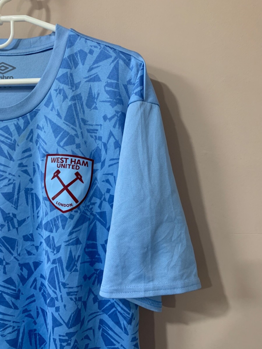 Pull Training Umbro West Ham United - Homme Taille M - Vert - Longues Manches - Occasion TB