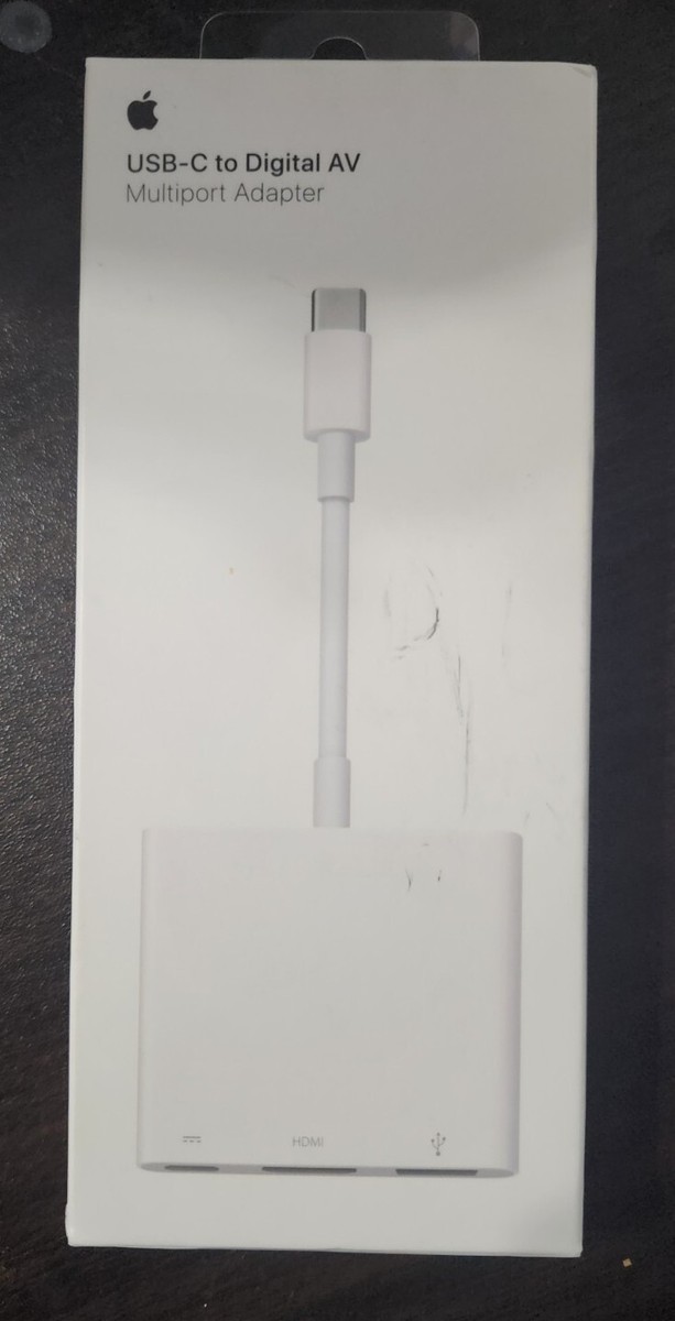 Apple USB-C to Digital AV Multiport Adapter model A2119 BRAND NEW mABC Apple USB-C to Digital AV Multiport Adapter model A2119 BRAND NEW mABC