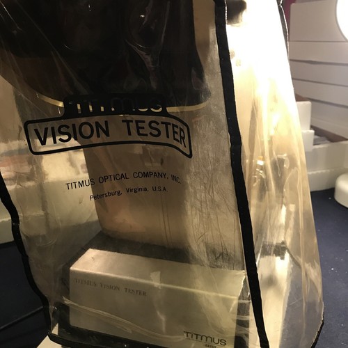 Vintage Titmus Optical Eye Vision Tester Screener OV-7M Working With Bag L1 - Afbeelding 6 van 6