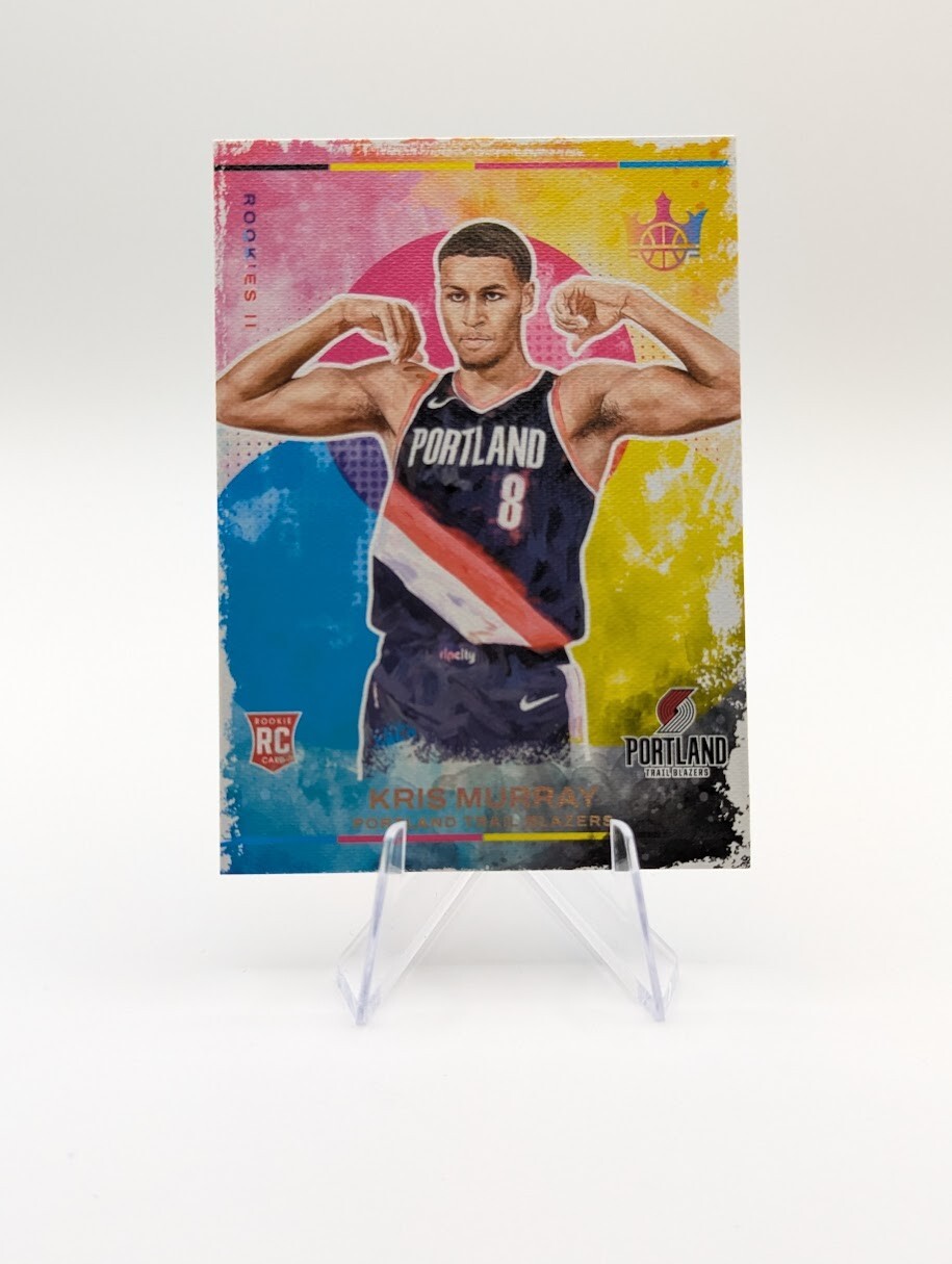 Kris Murray 2023-24 Panini Court Kings RC Level II SP #132 Trail Blazers