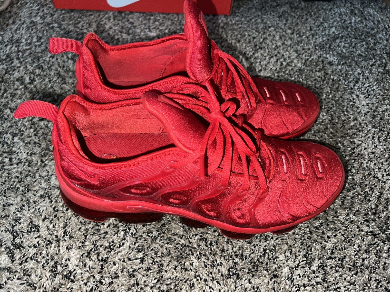 Nike Air VaporMax Plus University Red Men's Shoes, Size: 10