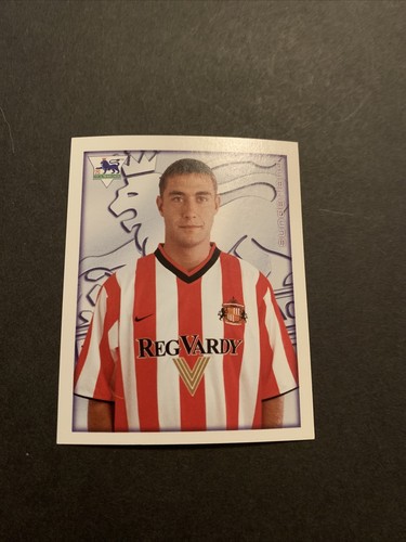 2001 Sunderland Chris Makin Merlin EPL Sticker #354 Mint