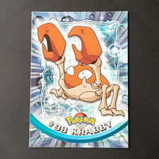 Cards Pokemon Topps Serie 2 "#98 KRABBY" (MINT - COME NUOVA)