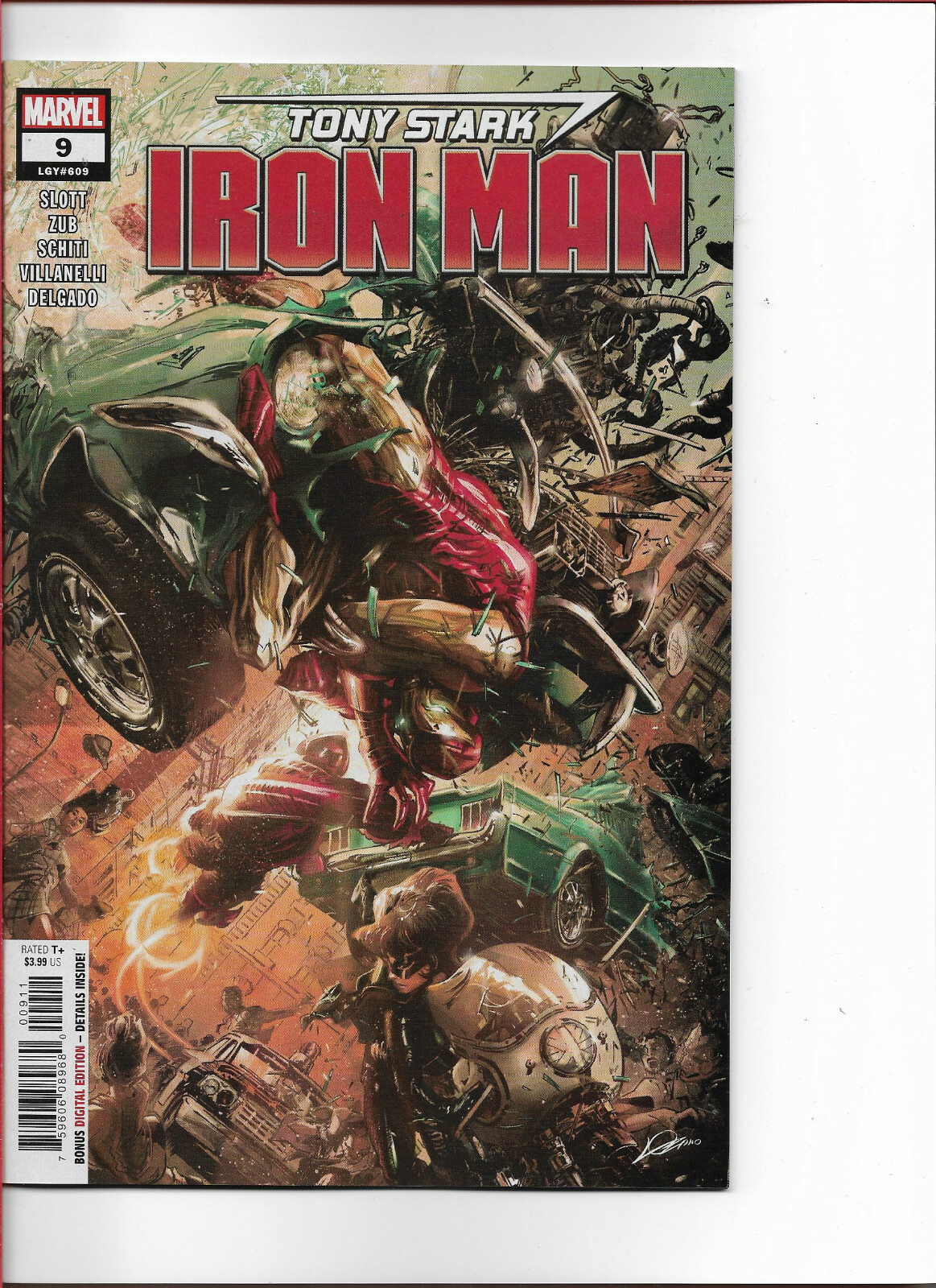 TONY STARK IRON MAN (2018) #9 - New Bagged