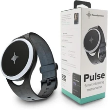Soundbrenner Pulse - Smart, Vibrating & Wearable Metronome | for All Instruments