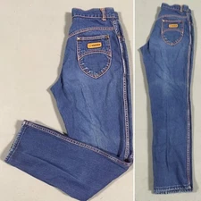 Vintage PS Gitano Jeans High Waist Tapered Leg Size 6 Short 26 In Waist