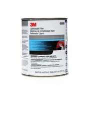 1 Quart 3M Lightweight Auto Body Filler with Hardener 05800 - Car Dent Repair