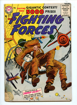 Our Fighting Forces 12 early issue, discounted, Jump Seat indeed!