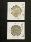 1964 D 1981 D Kennedy Half Dollar 90% Silver 2 Coin Set