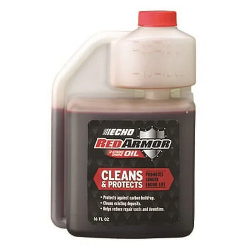 Genuine Echo 6550006 Red Armor 2-Stroke Engine Oil 16 oz 50:1 Mix - 2 ...