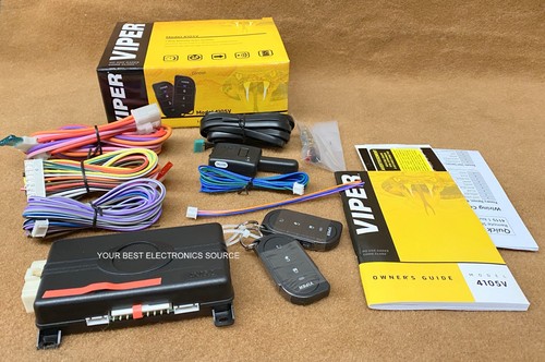 NEW Viper 4105V, 1-Way Remote Start System w/ TWO 4-Button Remotes