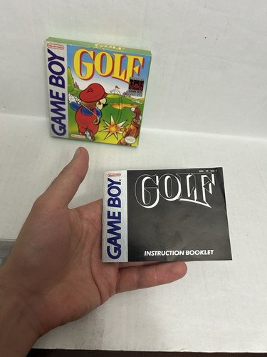 Golf (Nintendo Game Boy) CIB Complete Authentic Tested Working W/ Box & Manual - Picture 8 of 15