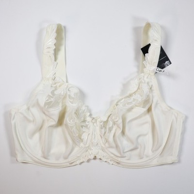 New Conturelle Passion 518 Semi-Sheer Lace Bra Size 40F Cup NWT Luxury Lingerie