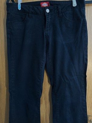 Dickies Hose Schwarz Bootcut W31 L31 Regular Fit