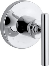 Kohler K-T14491-4-CP Purist Single Handle 3 Function Diverter Valve Trim Chrome