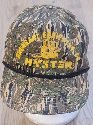 #ad Hyster Fork Lifts Brungart Equipment Co Adjustable Camo Hat Cap by Cobra $14.21