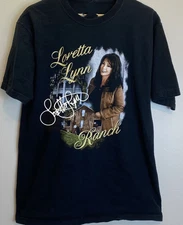 Vintage Fruit of The Loom Loretta Lynn Ranch Black  All size Unisex Shirt